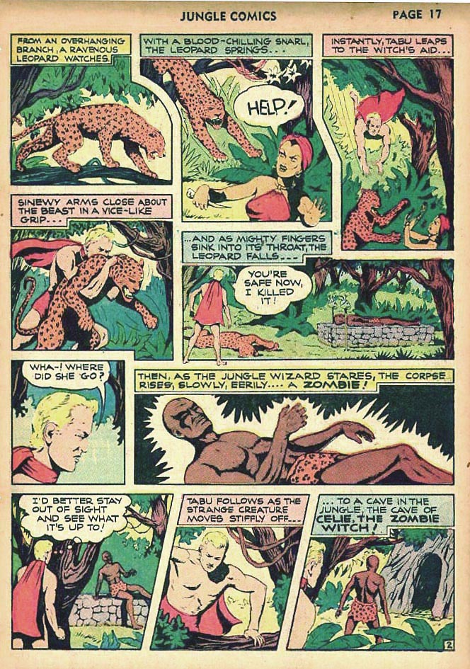 Read online Jungle Comics comic -  Issue #24 - 19