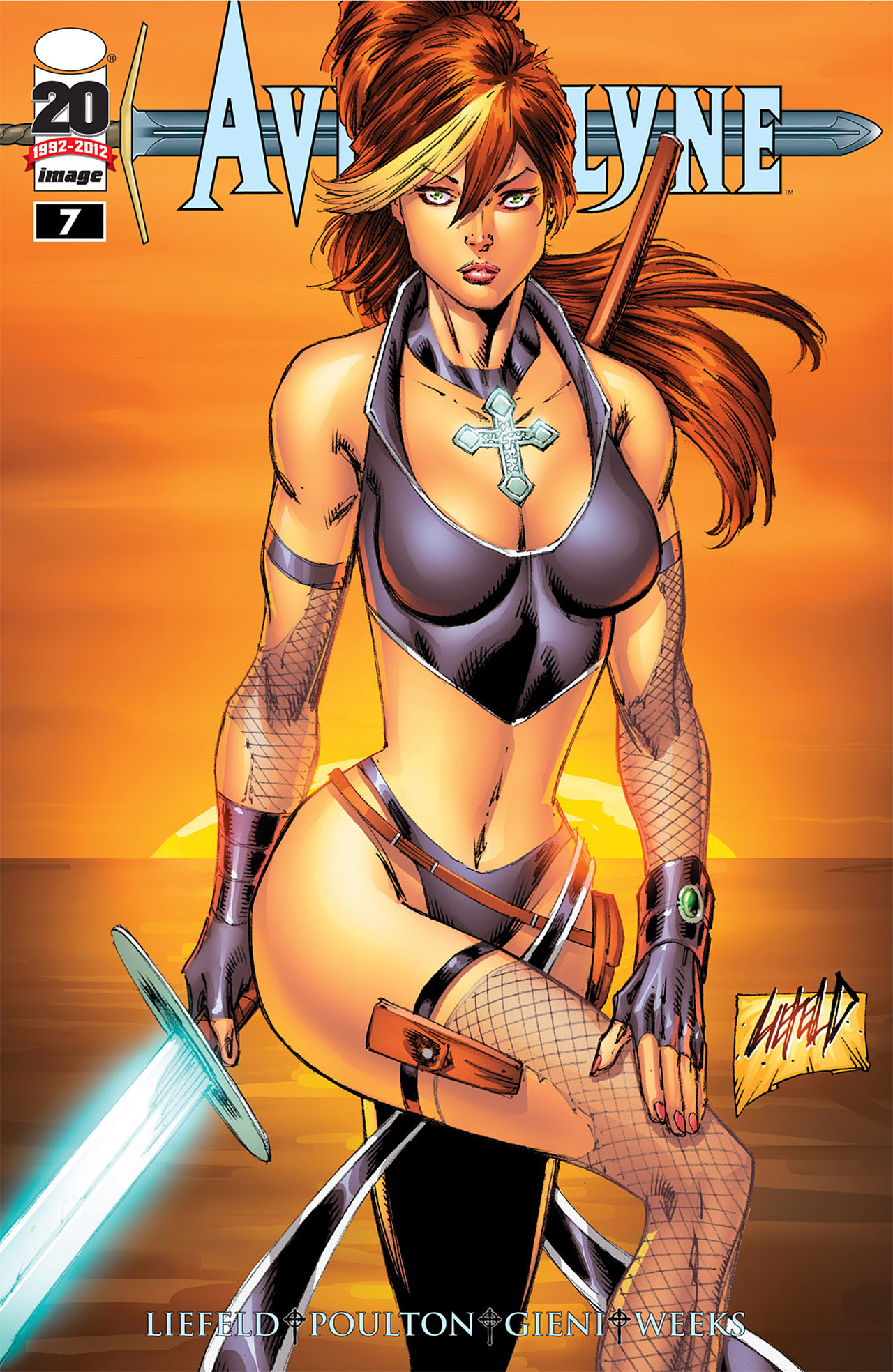 Read online Avengelyne (2011) comic -  Issue #7 - 1