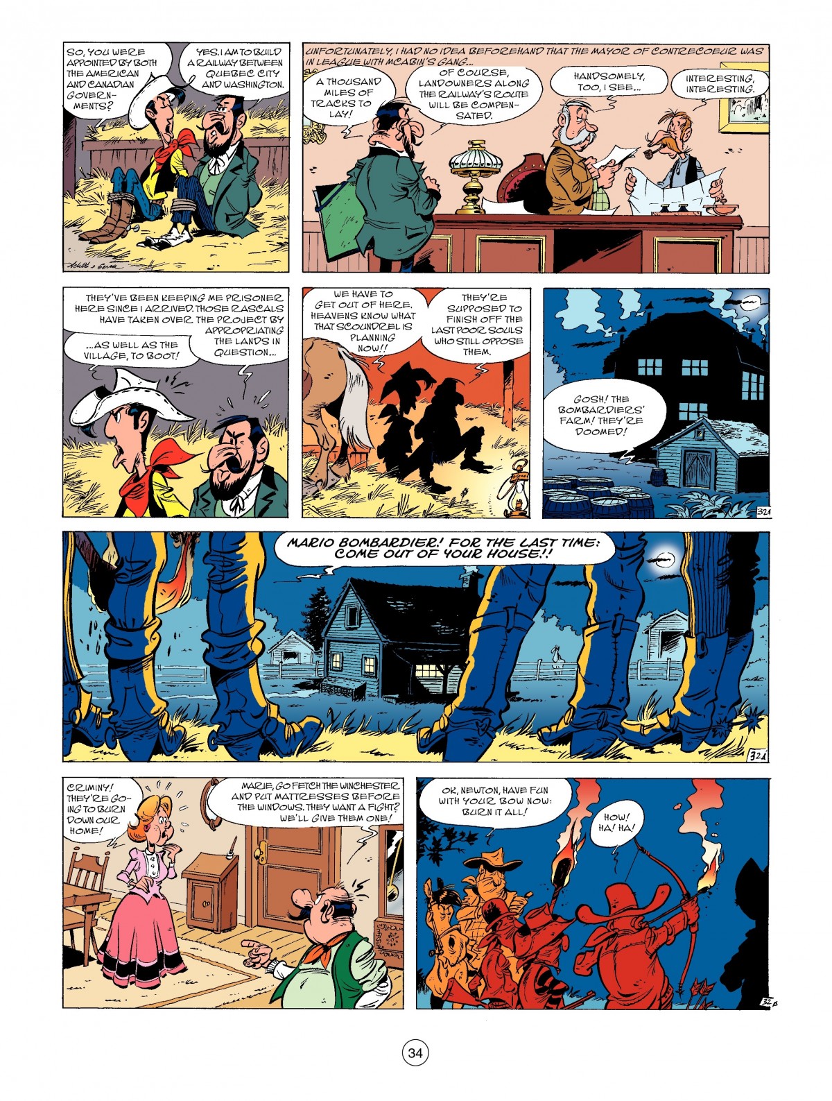 Read online A Lucky Luke Adventure comic -  Issue #52 - 36