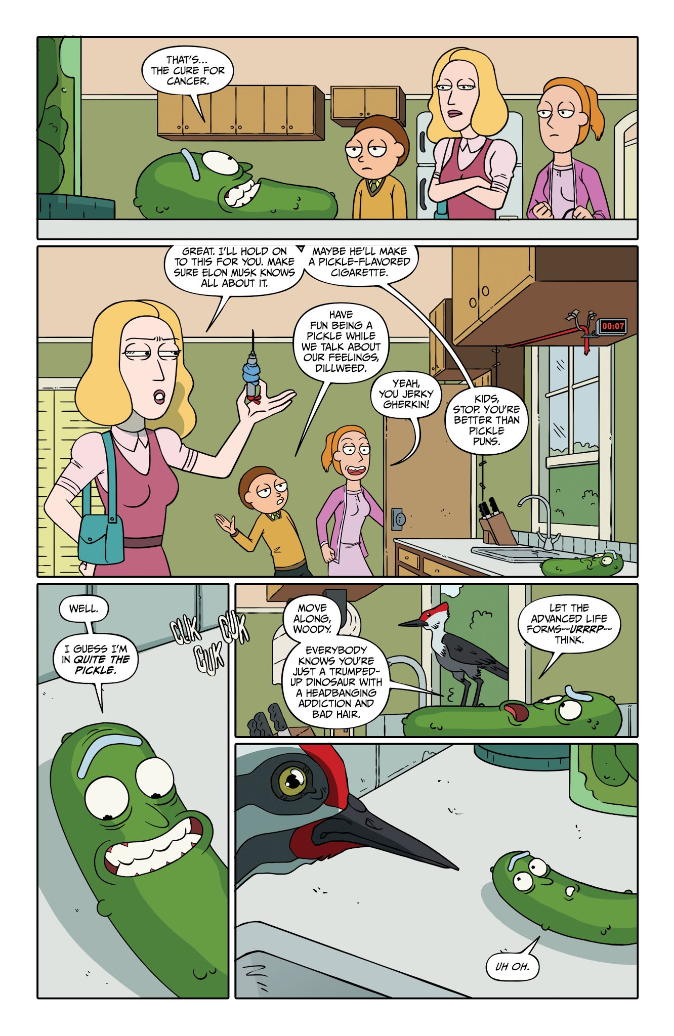 Read online Rick and Morty Presents: Pickle Rick comic -  Issue # Full - 6