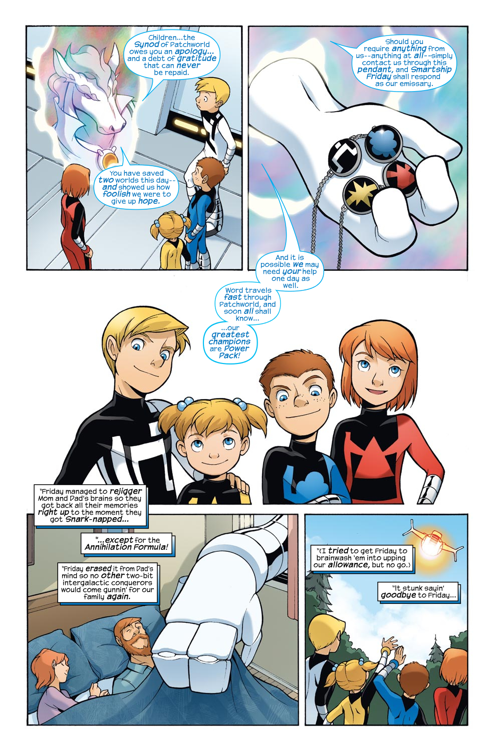 Read online Power Pack: Day One comic -  Issue #4 - 22