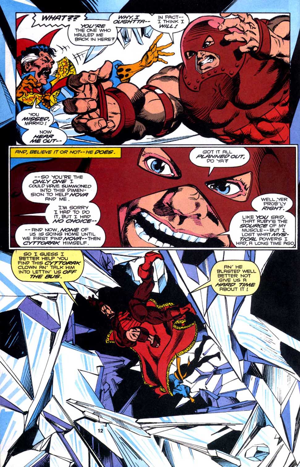 Read online Doctor Strange: Sorcerer Supreme comic -  Issue #44 - 11