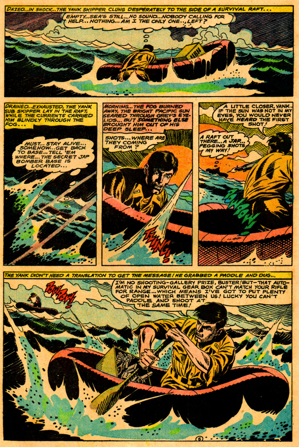 Read online Star Spangled War Stories (1952) comic -  Issue #130 - 7