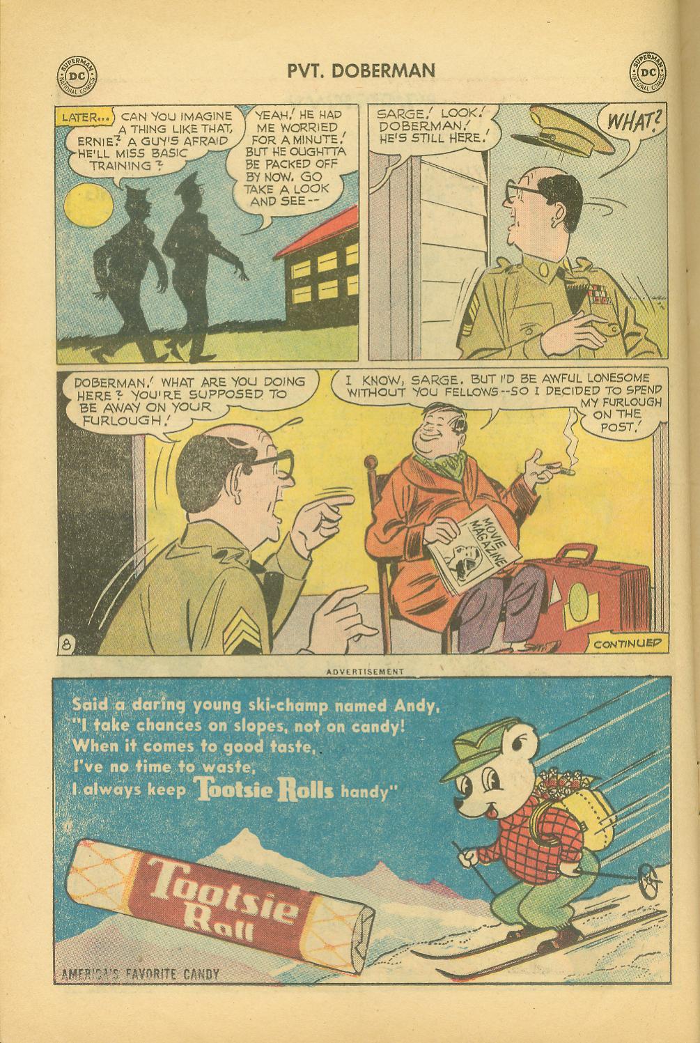 Read online Sgt. Bilko's Pvt. Doberman comic -  Issue #5 - 8