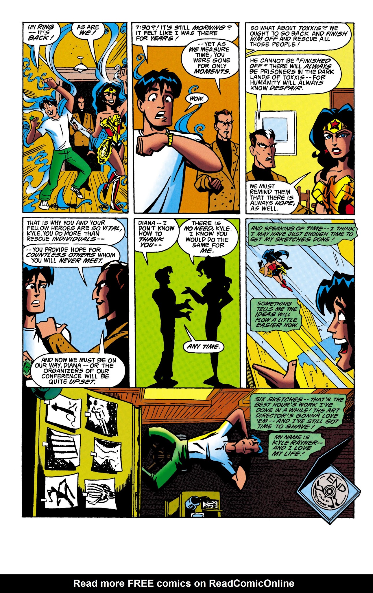 Read online DC Comics Presents: Wonder Woman Adventures comic -  Issue # Full - 64
