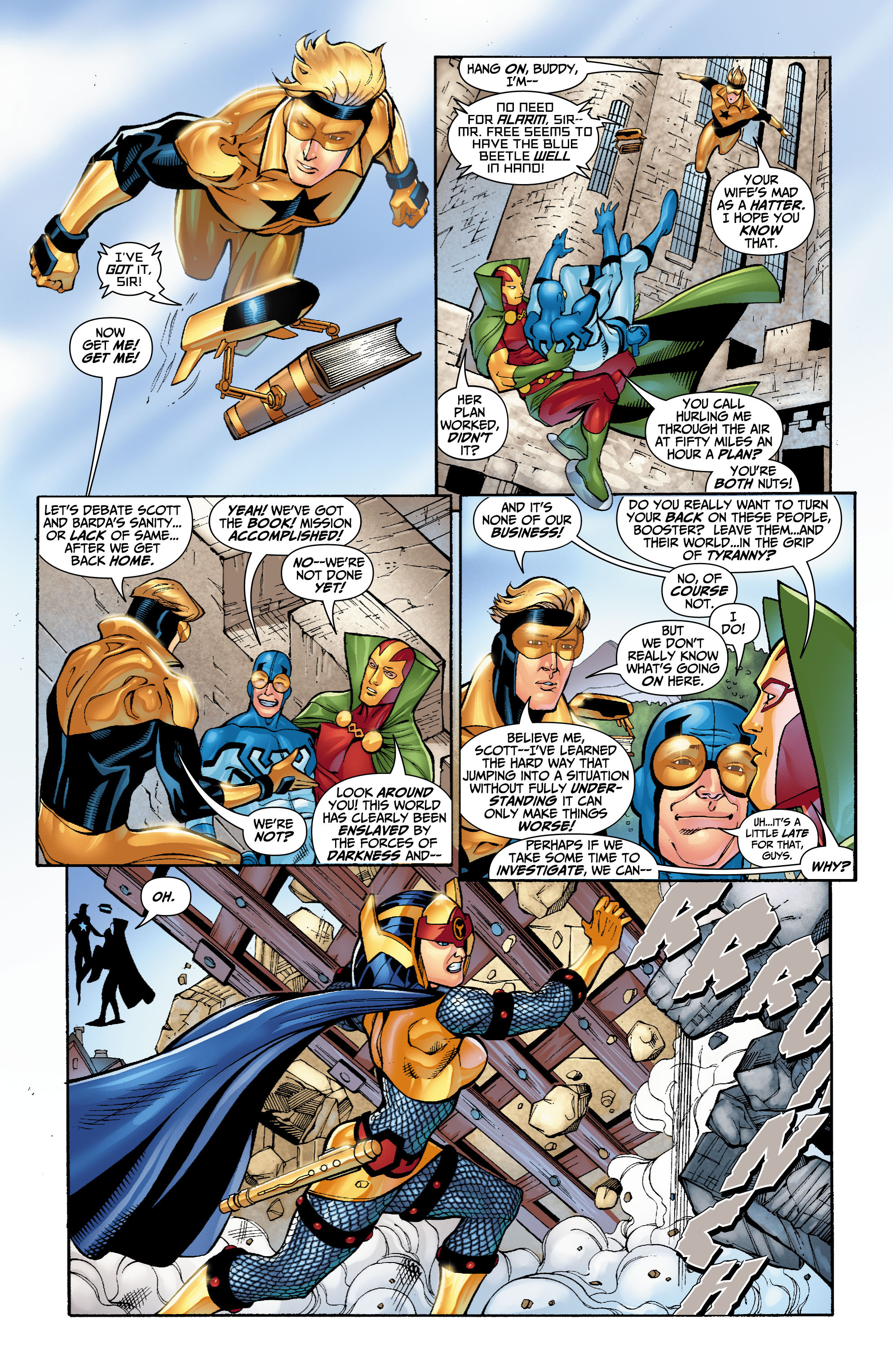 Read online Booster Gold (2007) comic -  Issue #35 - 15