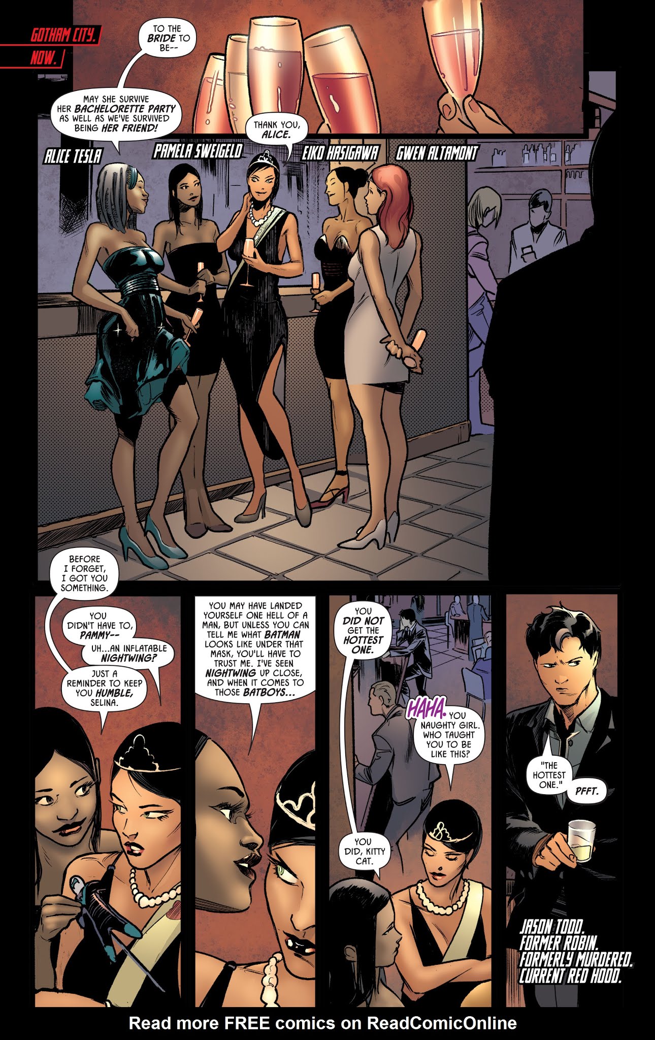 Read online Batman: Preludes to the Wedding comic -  Issue # TPB - 89