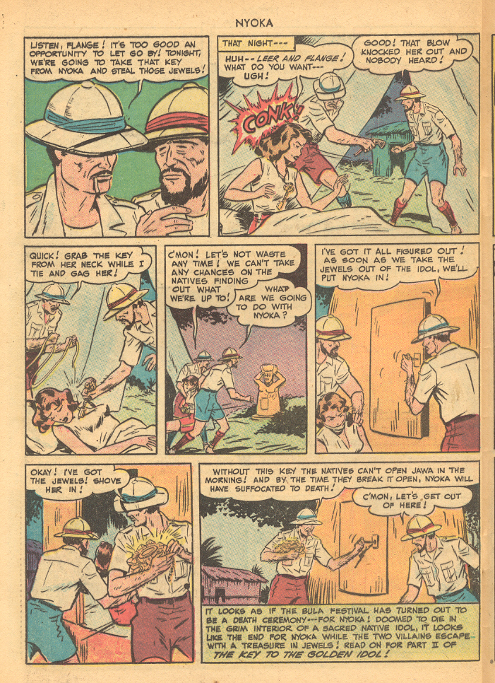 Read online Nyoka the Jungle Girl (1945) comic -  Issue #31 - 40