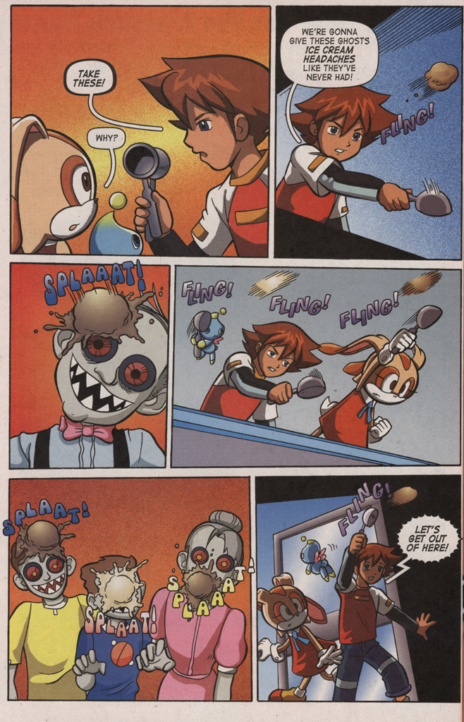 Read online Sonic X comic -  Issue #13 - 28