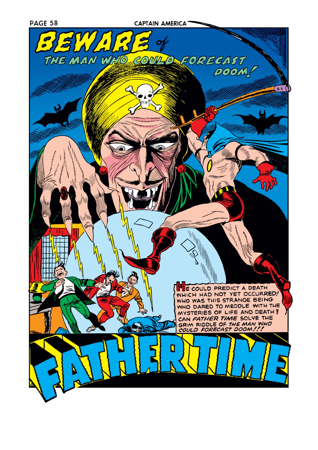 Read online Captain America Comics comic -  Issue #10 - 58