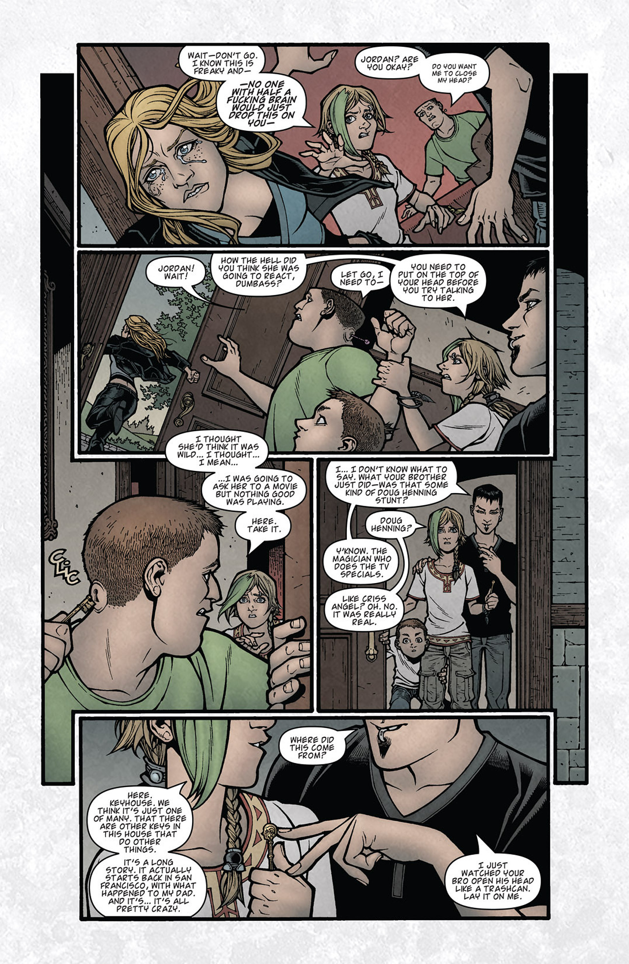 Read online Locke & Key: Head Games comic -  Issue #4 - 14