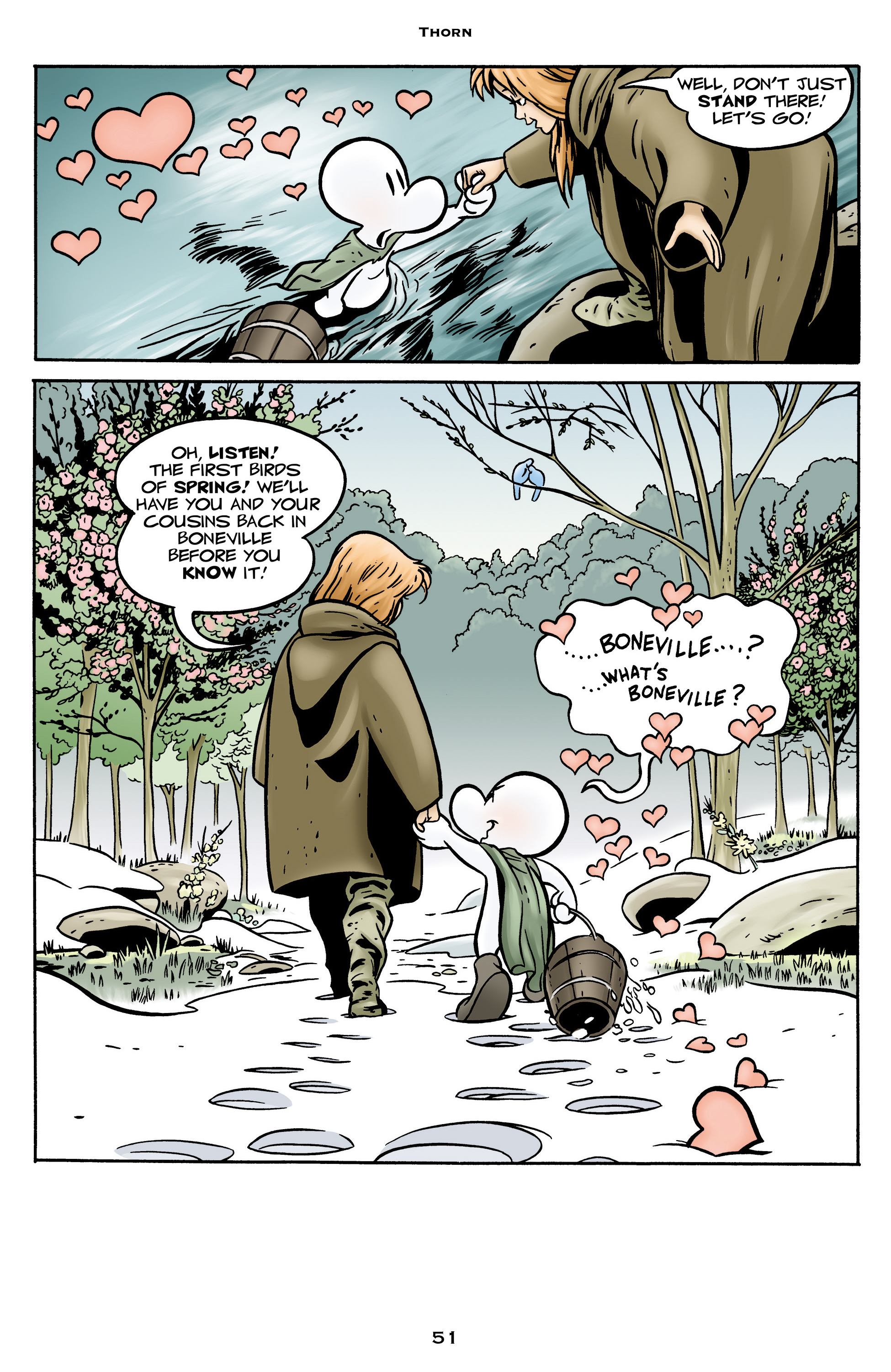 Read online Bone: Out From Boneville comic -  Issue # TPB - 51