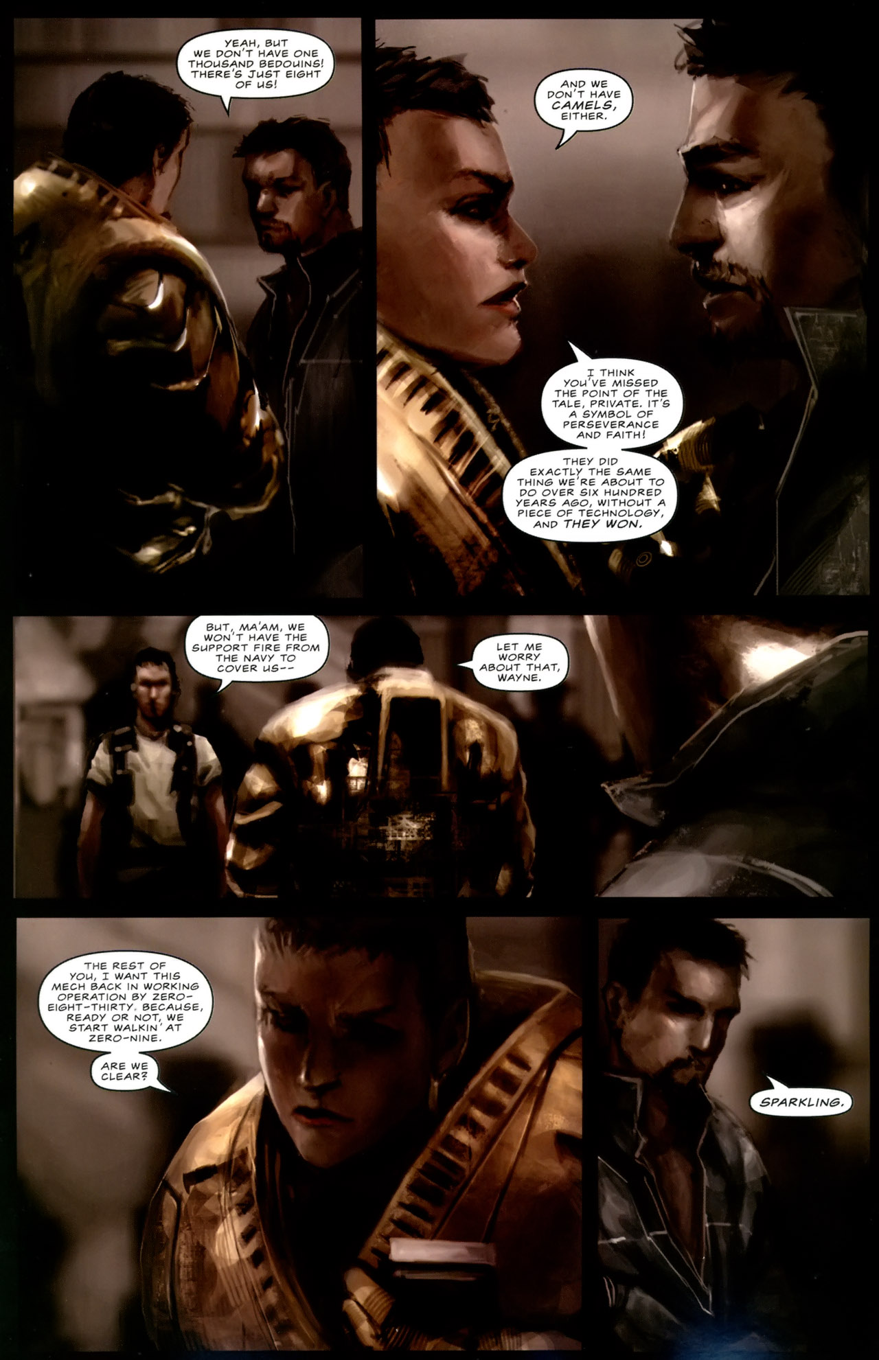 Read online Shrapnel: Aristeia Rising comic -  Issue #3 - 20