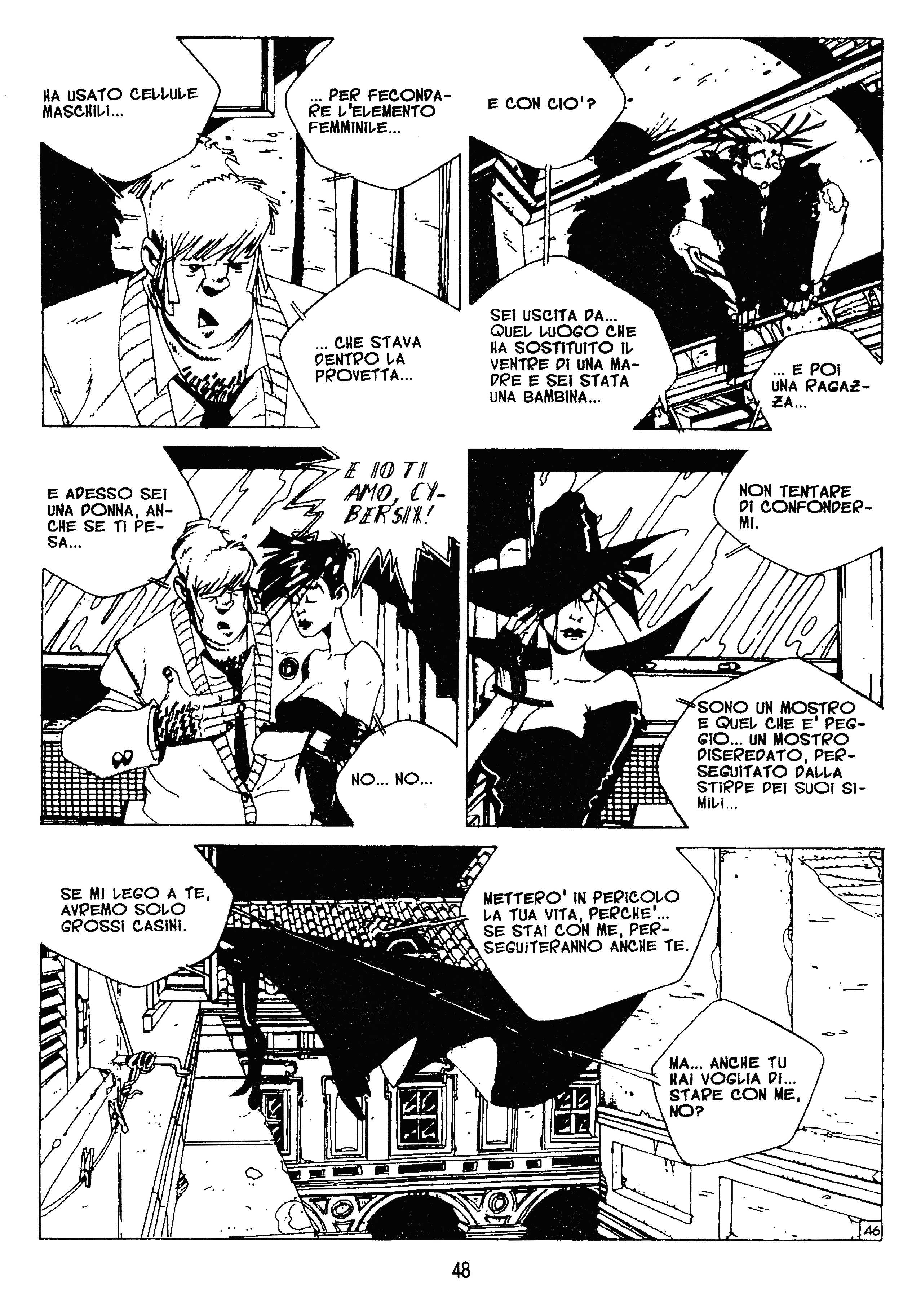 Read online Cybersix comic -  Issue #1 - 48