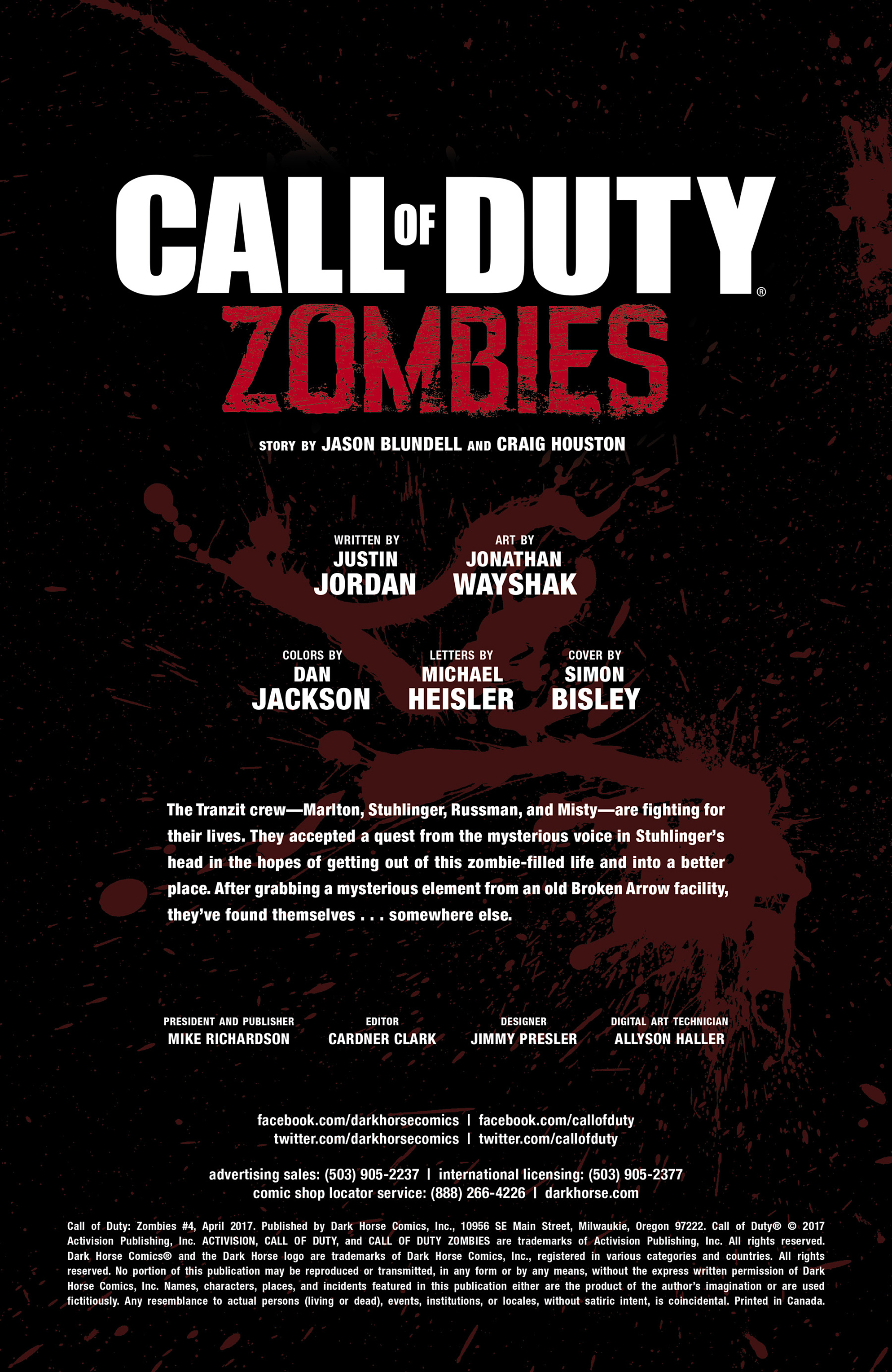 Read online Call of Duty: Zombies comic -  Issue #4 - 2