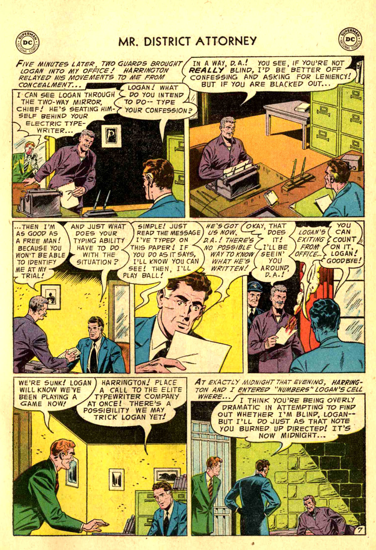 Read online Mr. District Attorney comic -  Issue #50 - 31