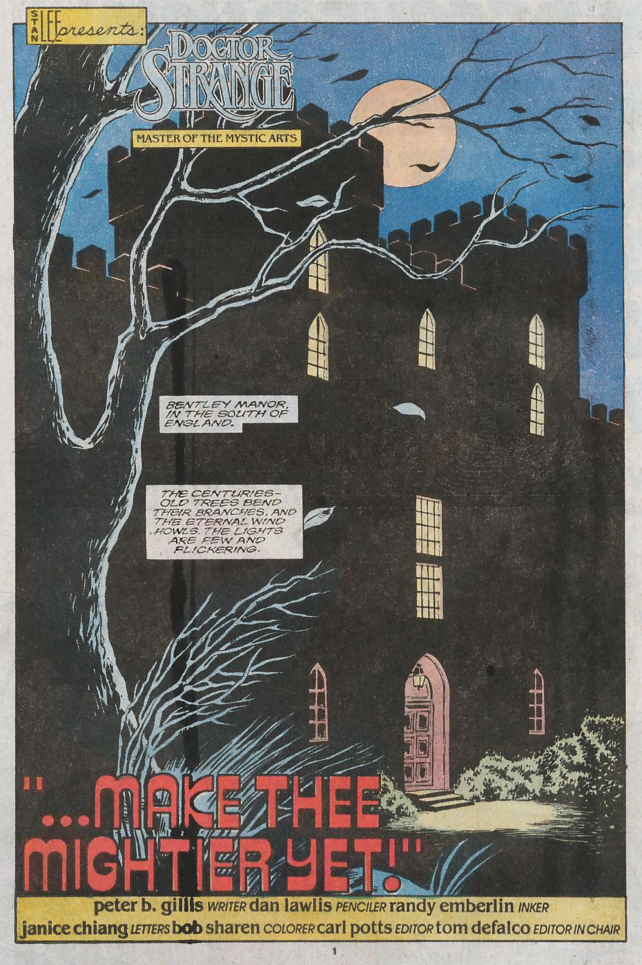 Read online Strange Tales (1987) comic -  Issue #12 - 13