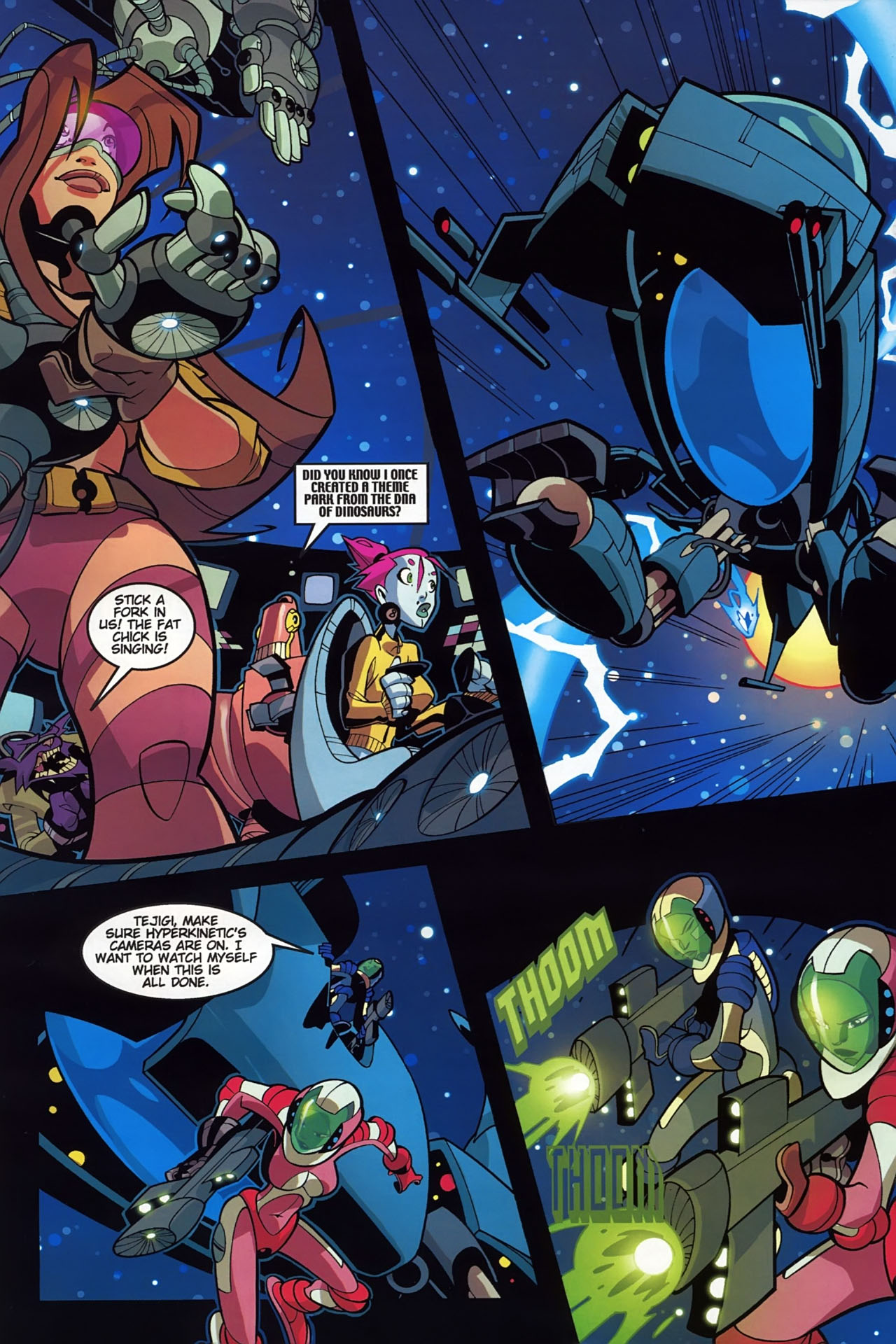 Read online Hyperkinetic comic -  Issue #3 - 36