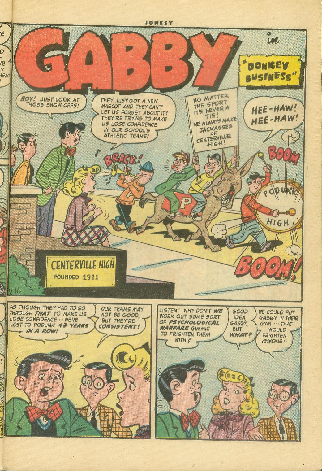 Read online Jonesy (1953) comic -  Issue #7 - 23