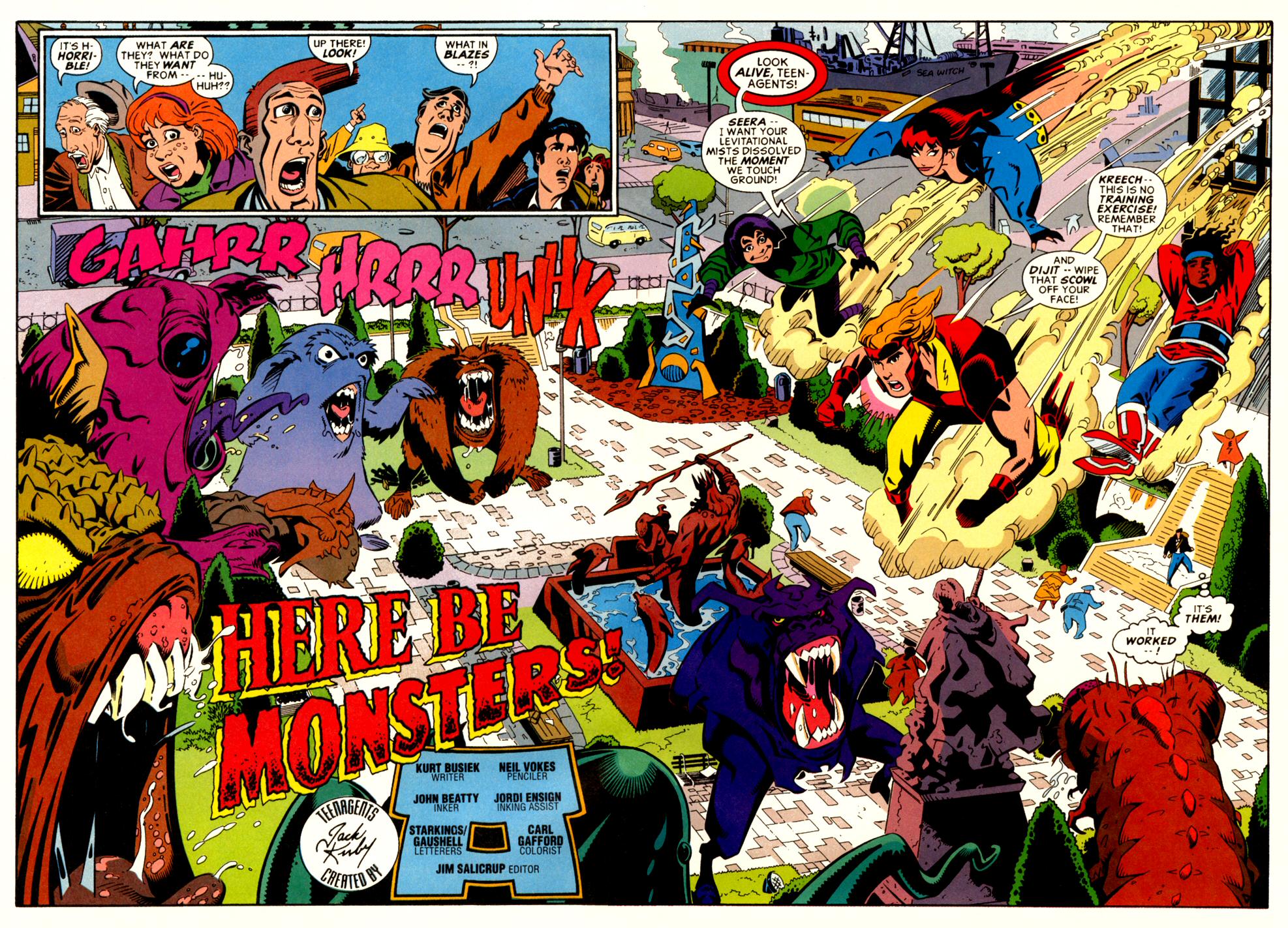 Read online Jack Kirby's TeenAgents comic -  Issue #1 - 3