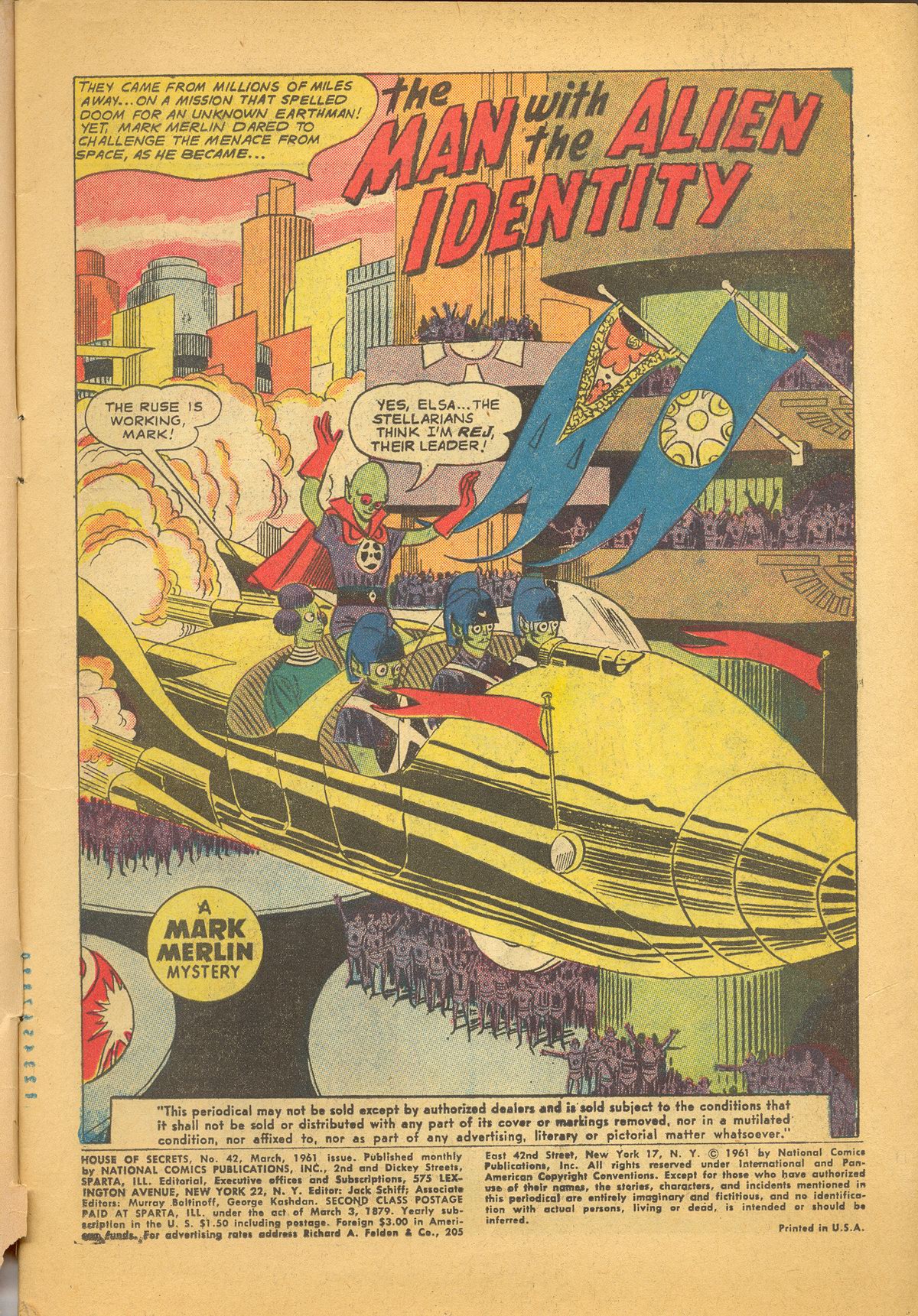 Read online House of Secrets (1956) comic -  Issue #42 - 3