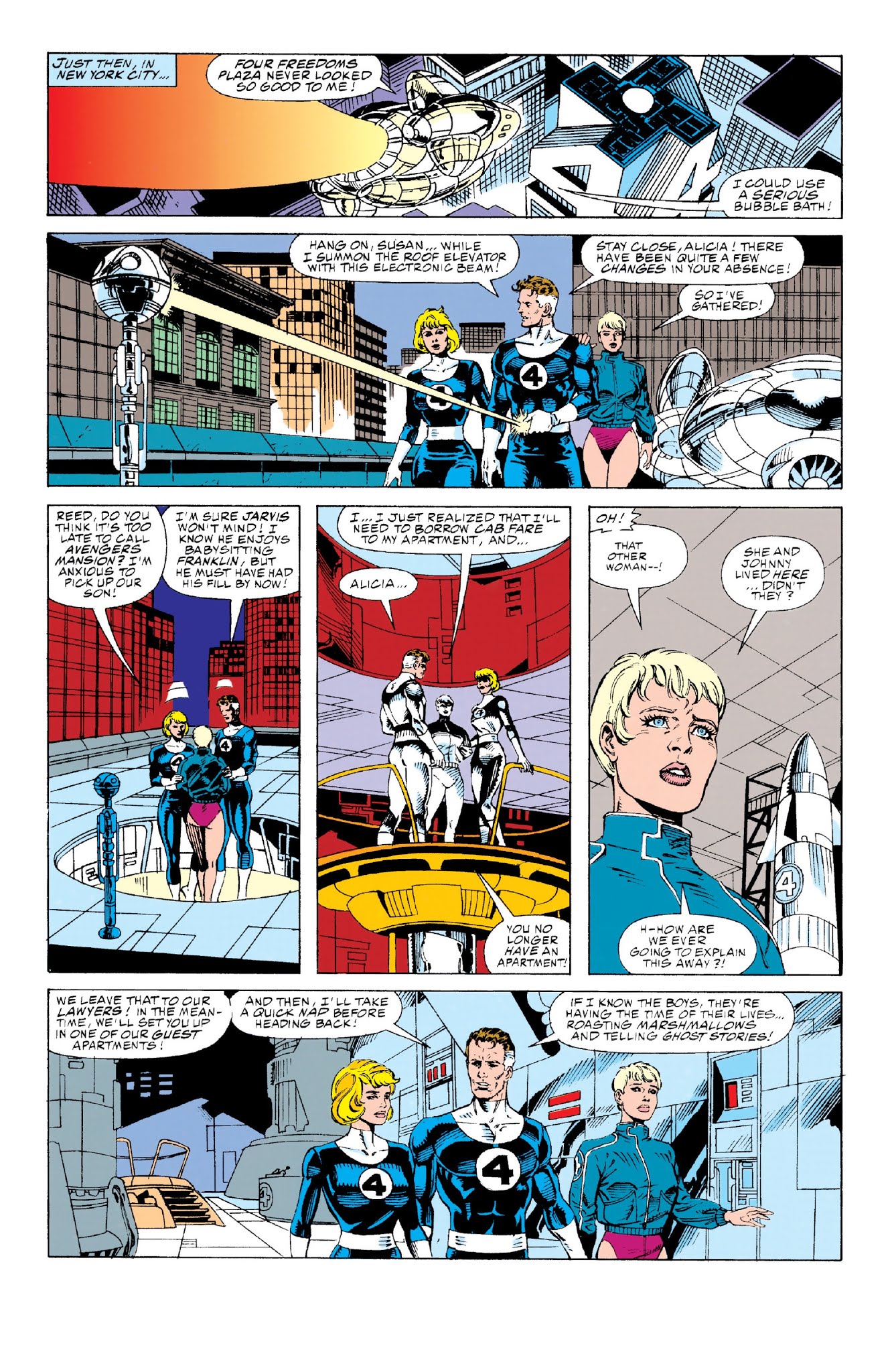 Read online Fantastic Four Epic Collection comic -  Issue # The New Fantastic Four (Part 5) - 41