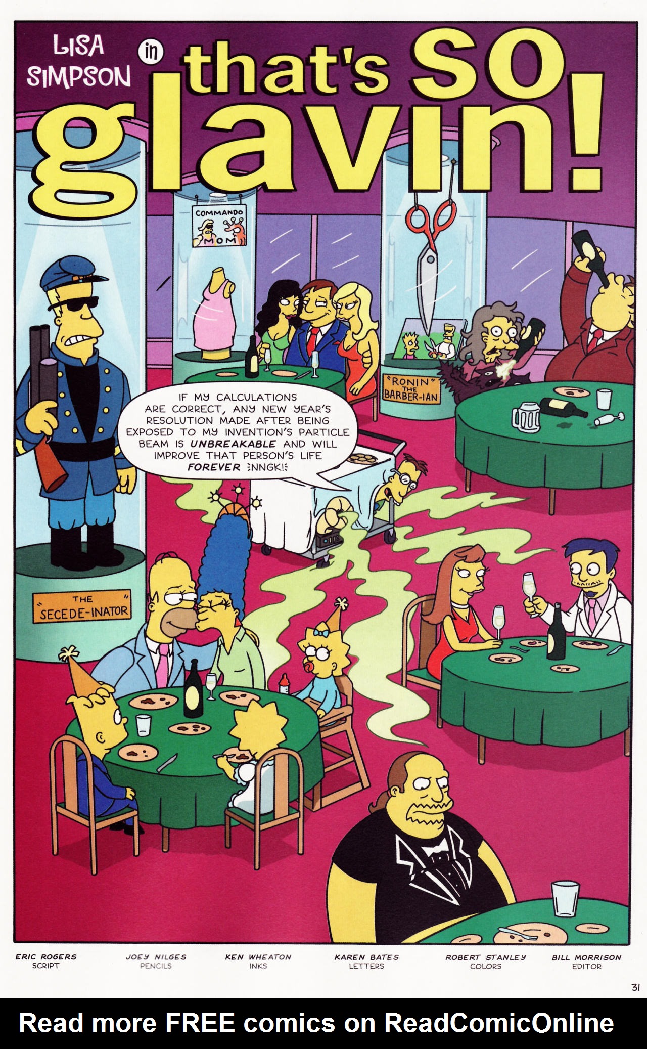 Read online The Simpsons Winter Wingding comic -  Issue #2 - 32