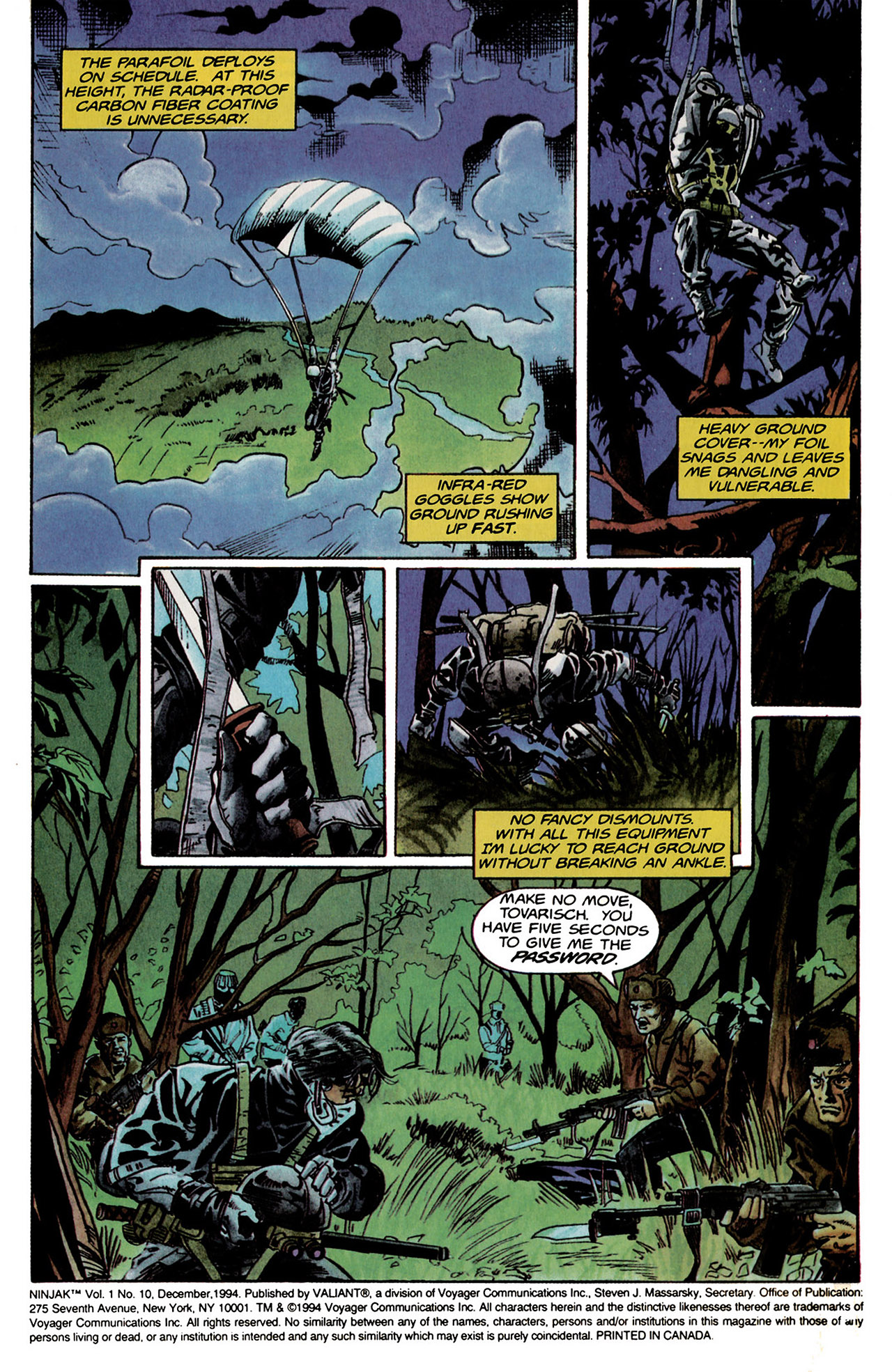Read online Ninjak (1994) comic -  Issue #10 - 3