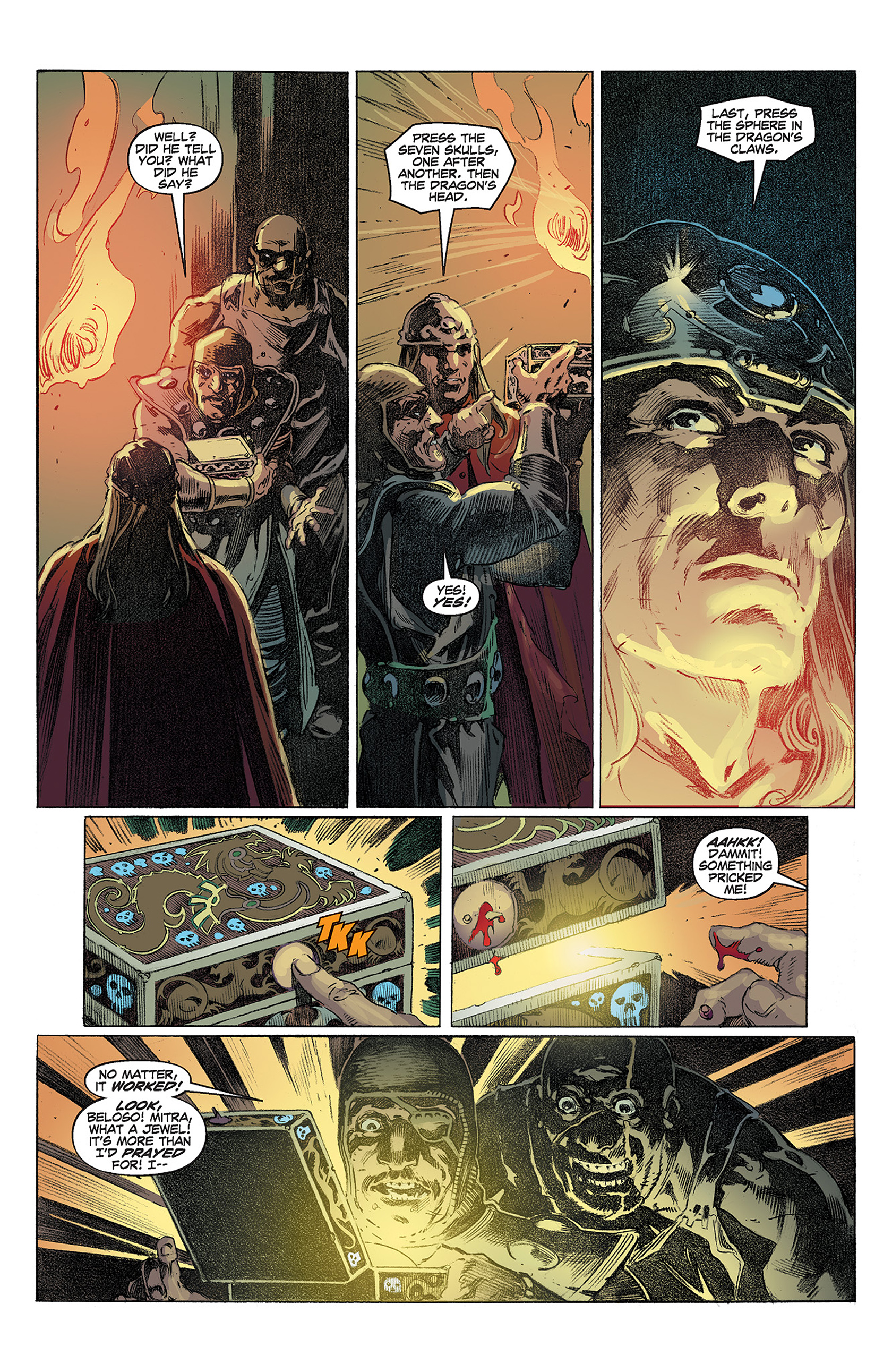 Read online King Conan: The Hour of the Dragon comic -  Issue #6 - 16