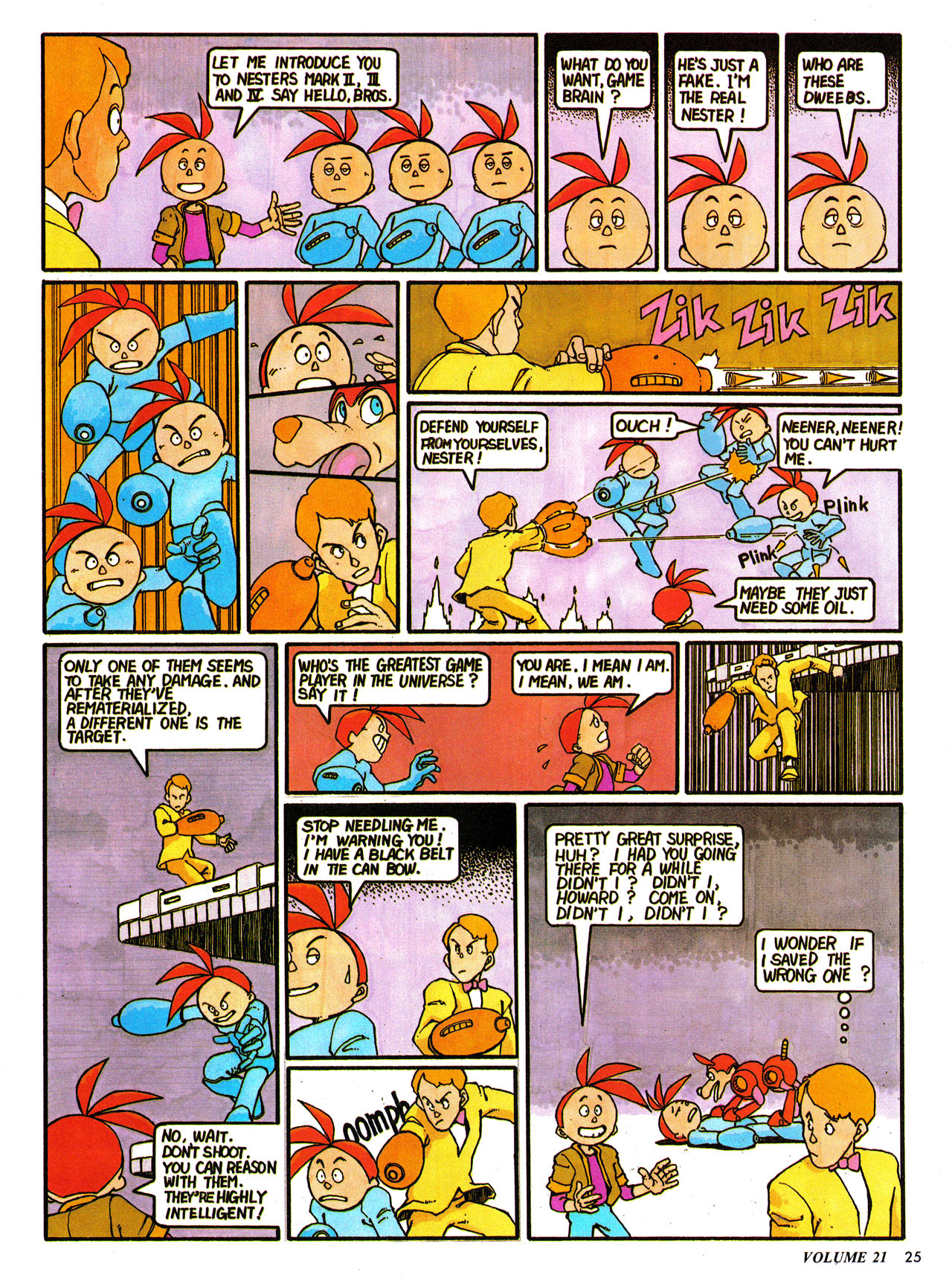 Read online Nintendo Power comic -  Issue #21 - 28