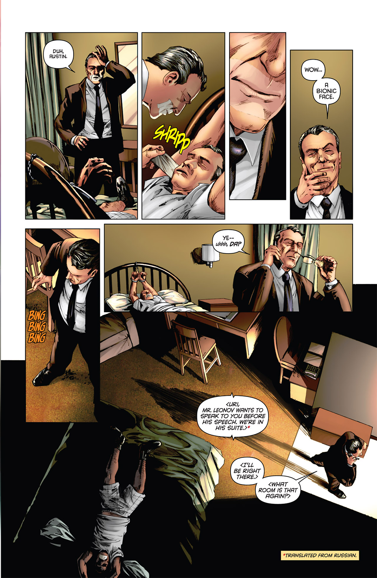 Read online Bionic Man comic -  Issue #5 - 10