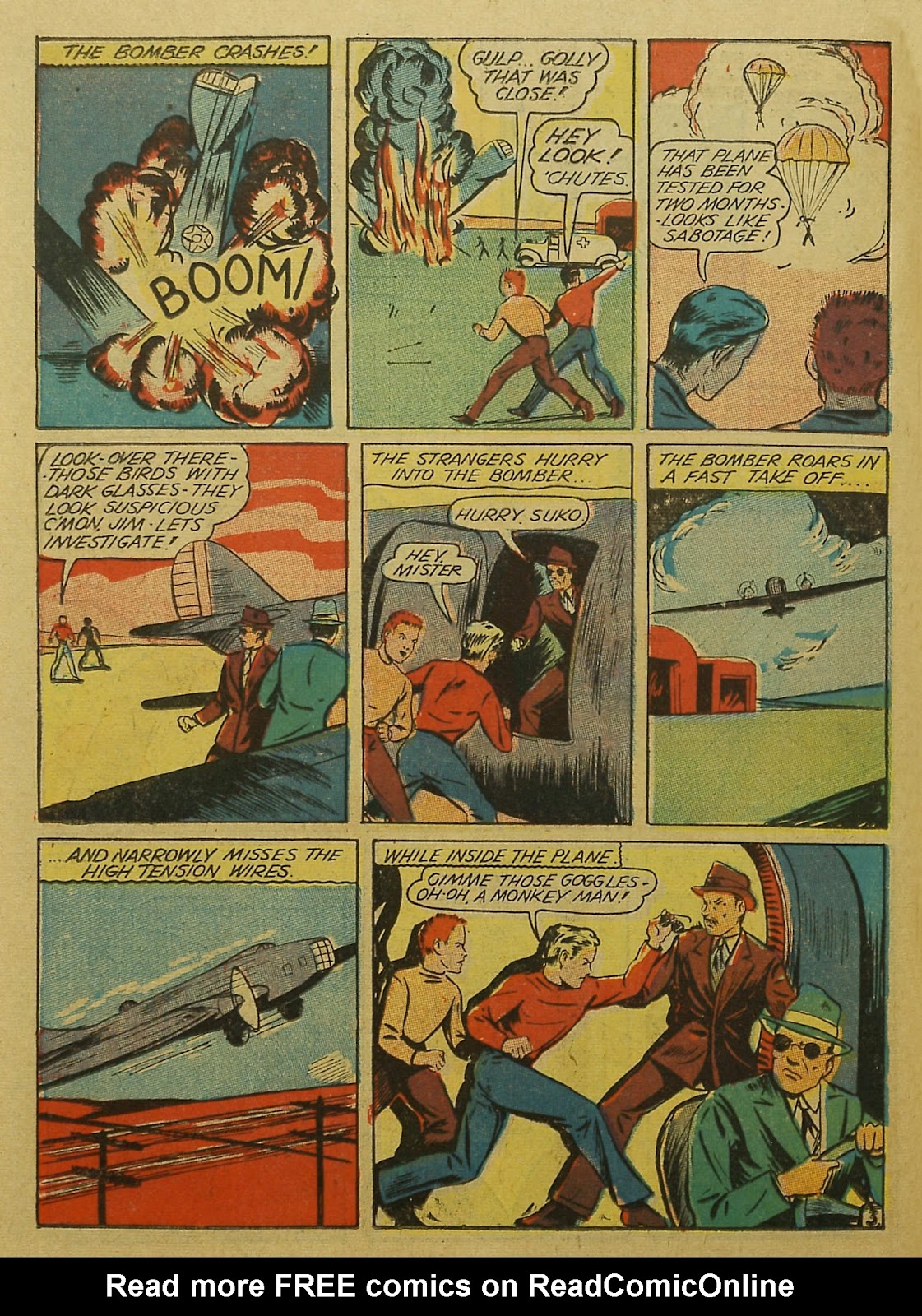 Captain Aero Comics issue 3 - Page 48