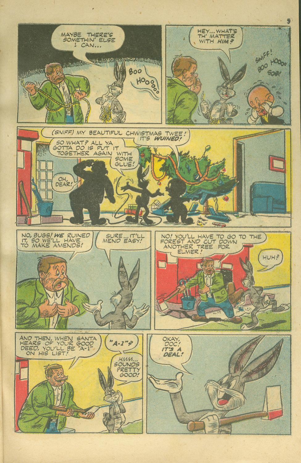 Read online Bugs Bunny's Christmas Funnies comic -  Issue # TPB 1 - 11