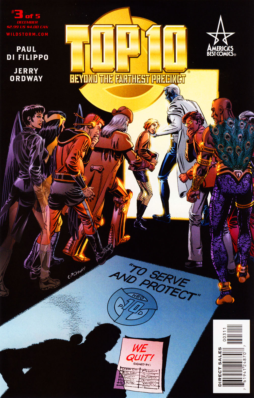 Read online Top 10: Beyond The Farthest Precinct comic -  Issue #3 - 1