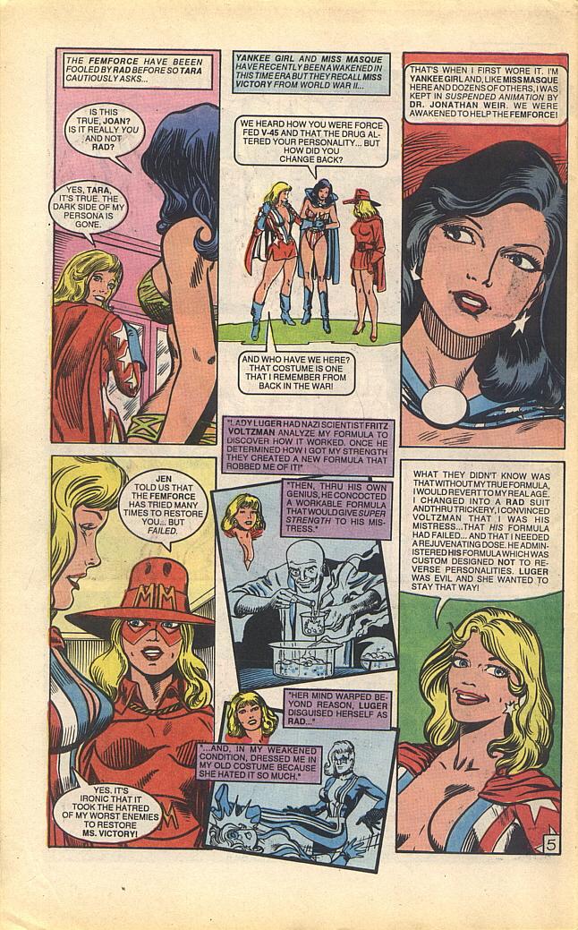 Read online Femforce comic -  Issue #50 - 8