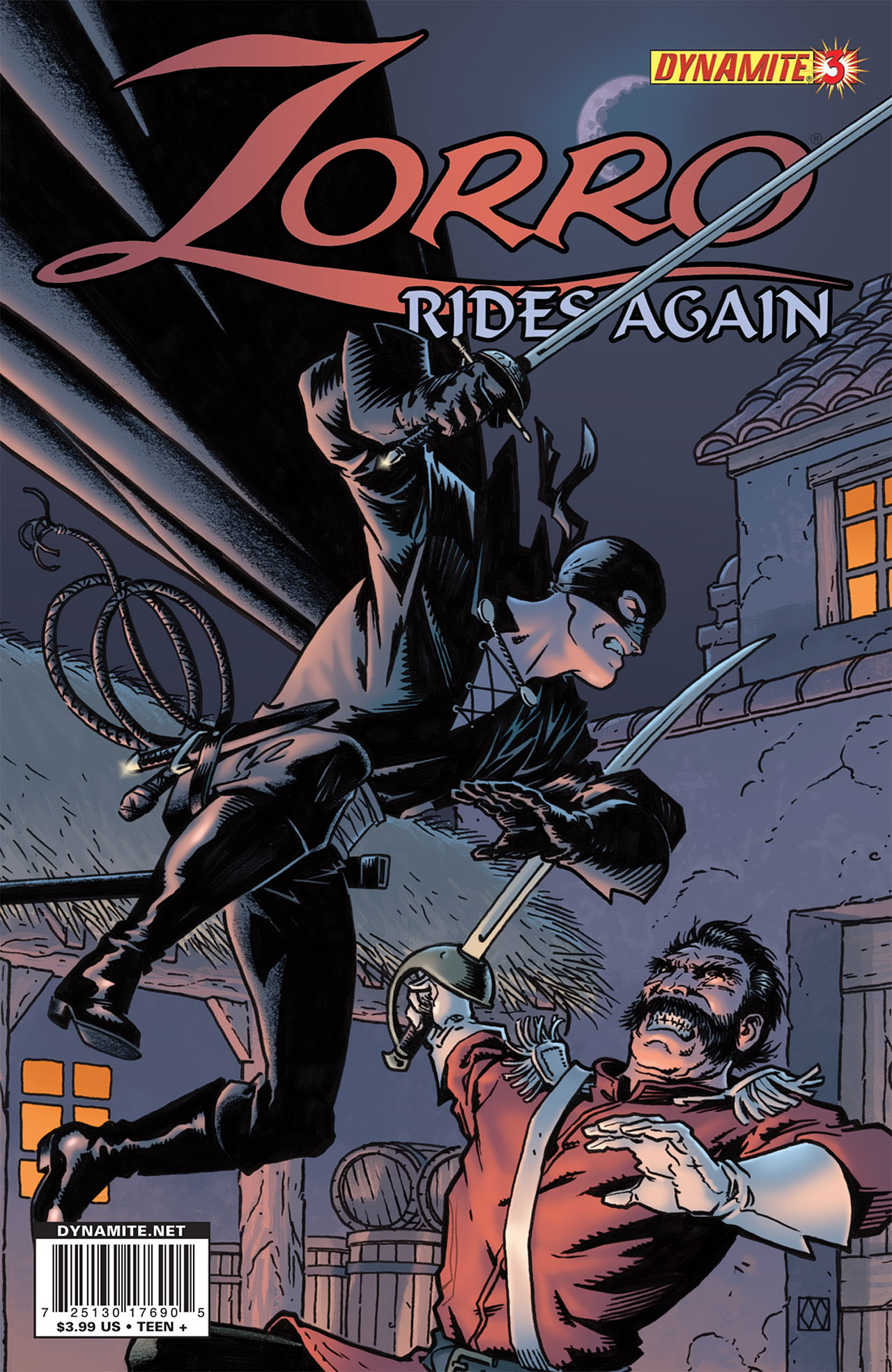 Read online Zorro Rides Again comic -  Issue #3 - 1