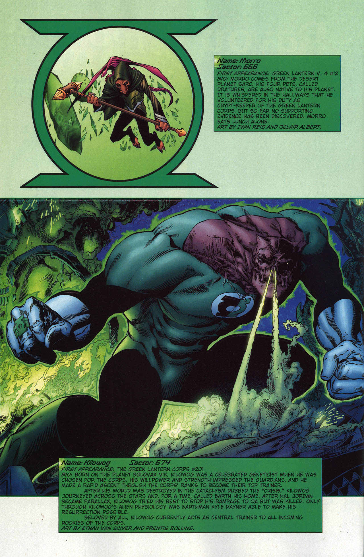 Read online Green Lantern/Sinestro Corps Secret Files comic -  Issue # Full - 21
