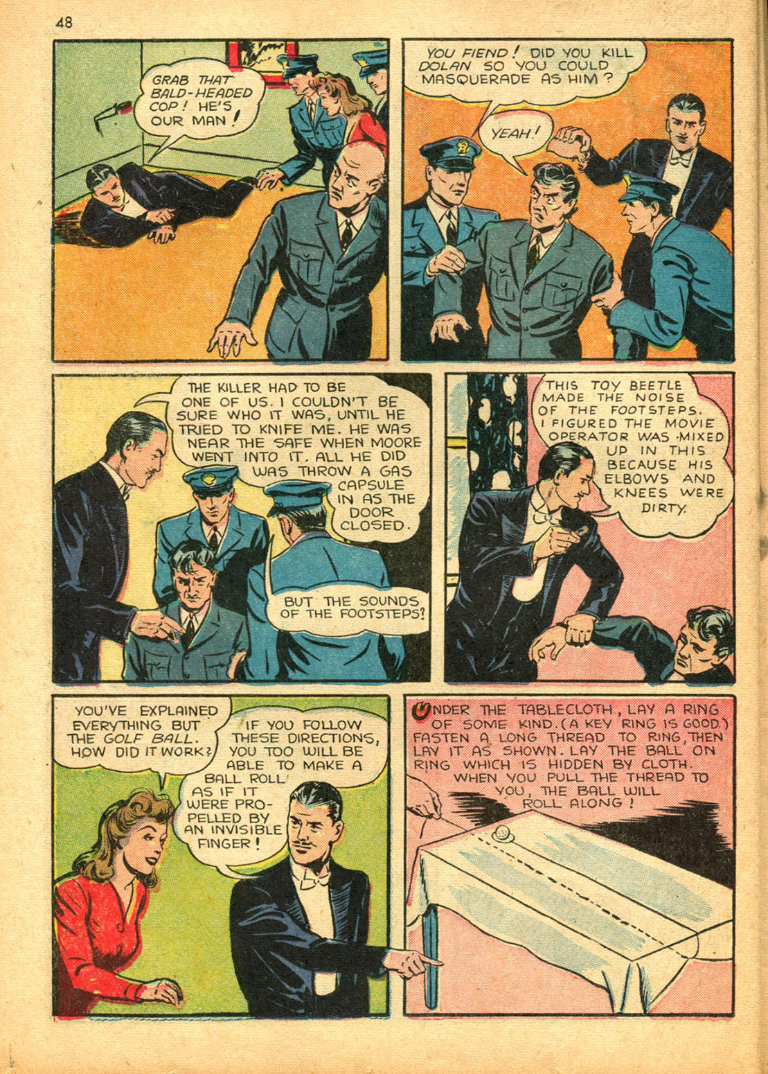 Read online Super-Magician Comics comic -  Issue #15 - 47