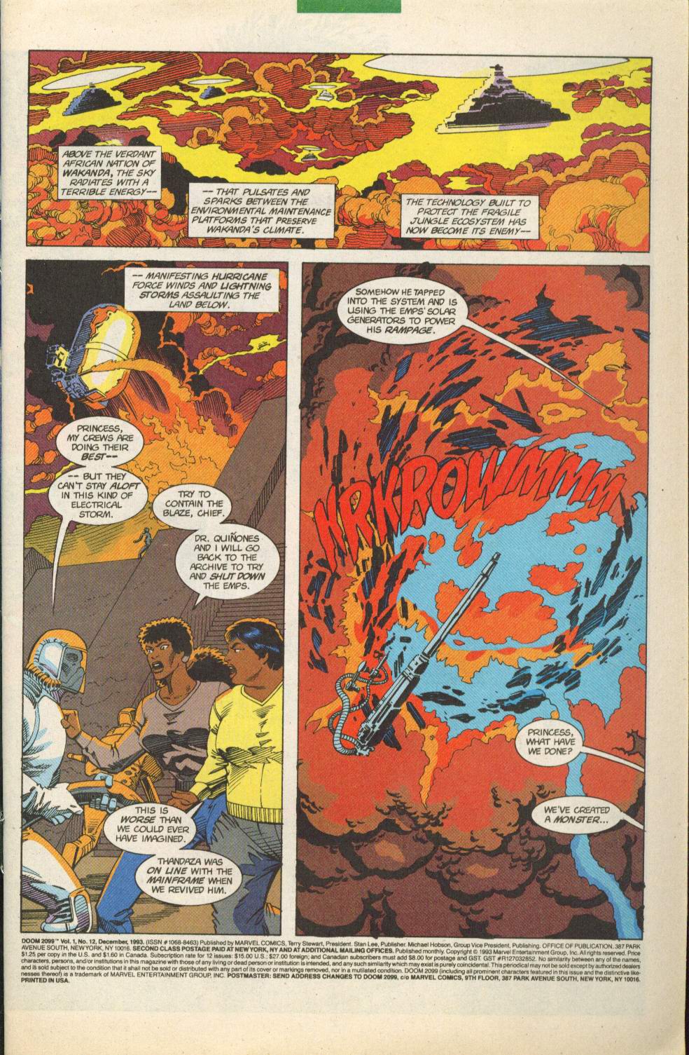 Read online Doom 2099 comic -  Issue #12 - 2