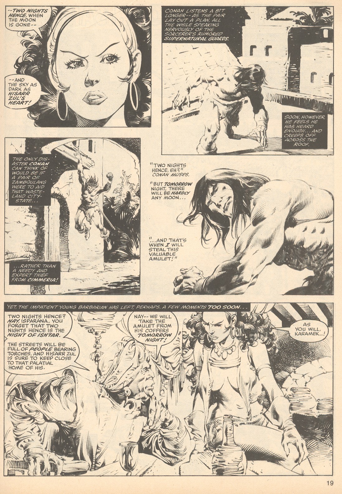 Read online The Savage Sword Of Conan comic -  Issue #53 - 19