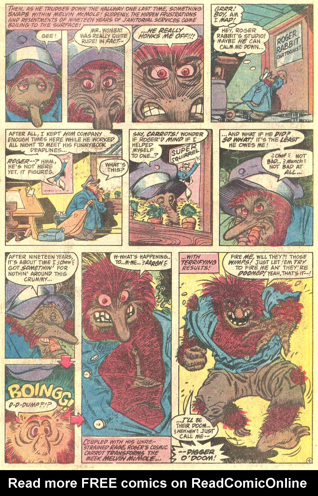 Read online Captain Carrot and His Amazing Zoo Crew! comic -  Issue #6 - 24