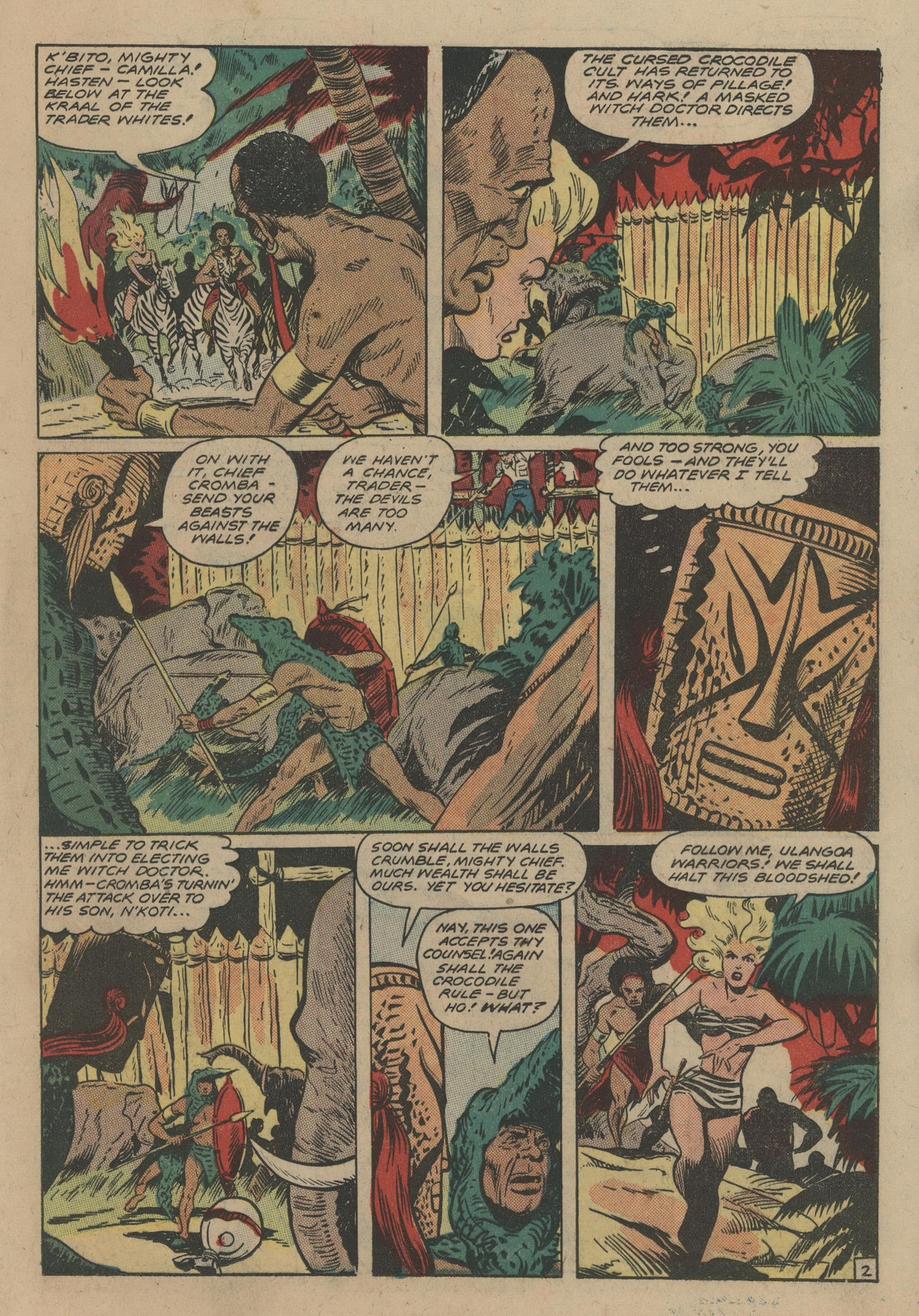 Read online Jungle Comics comic -  Issue #106 - 37