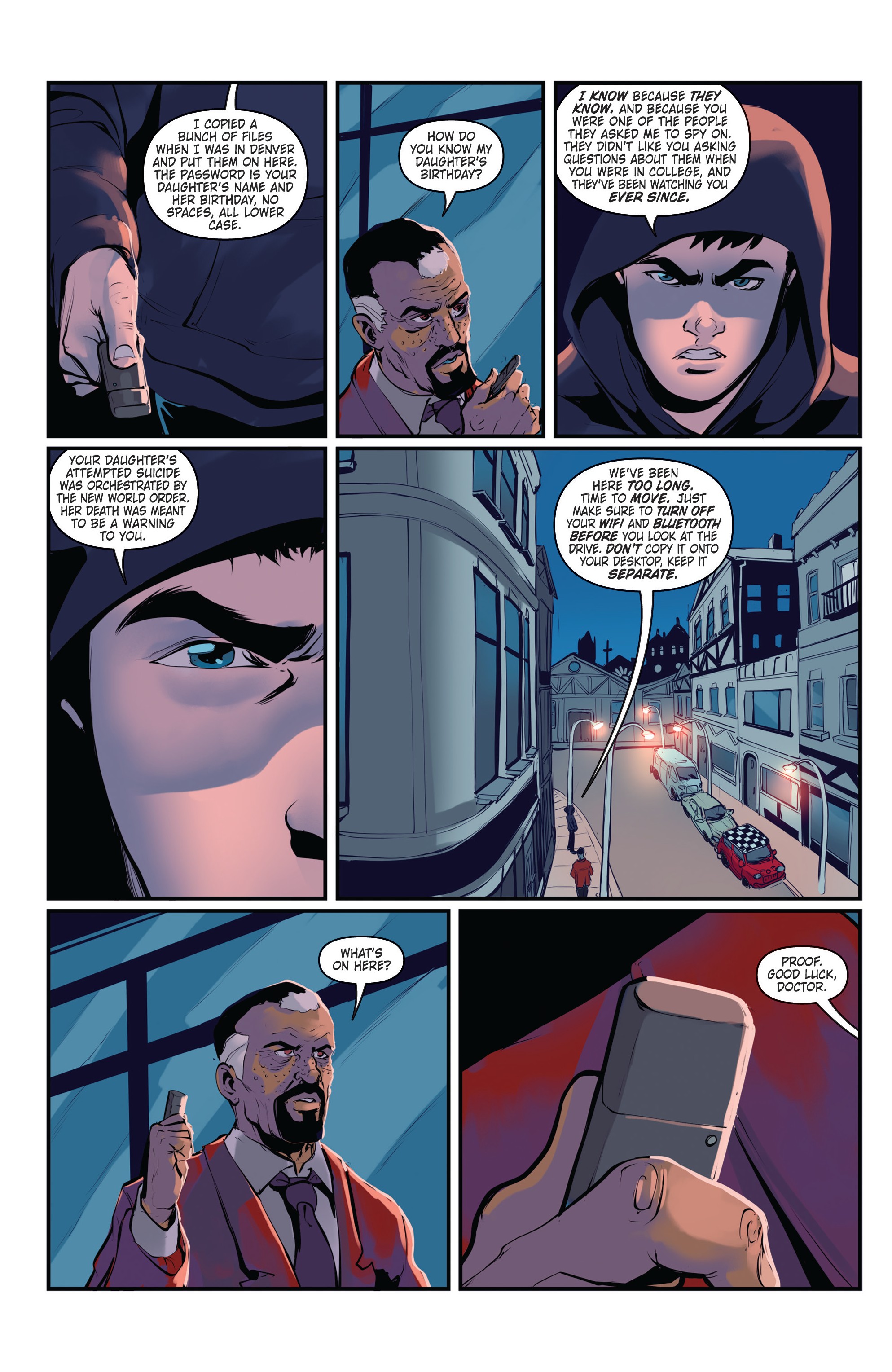 Read online Conspiracy comic -  Issue #4 - 19