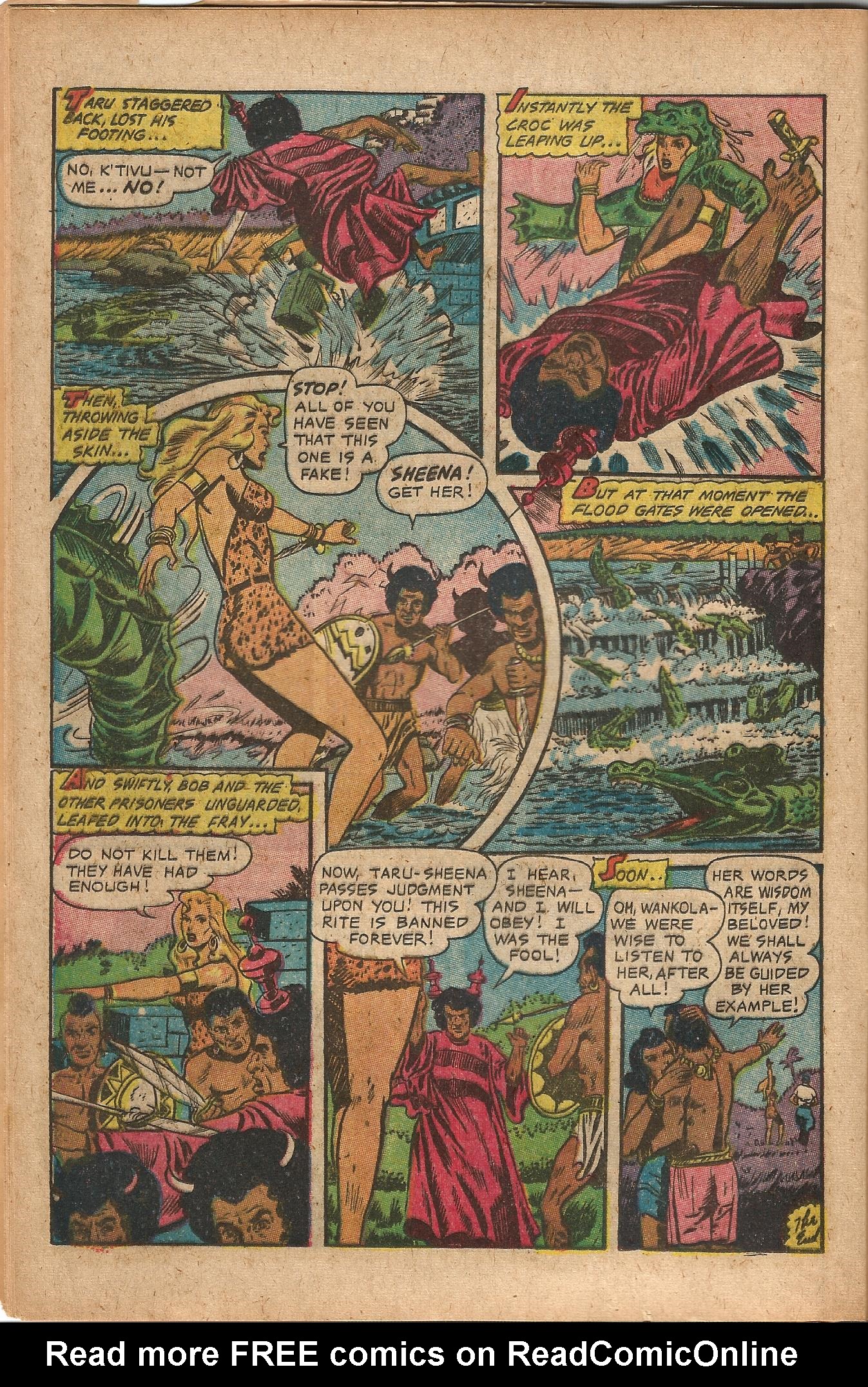 Read online Sheena, Queen of the Jungle (1958) comic -  Issue #9 - 12