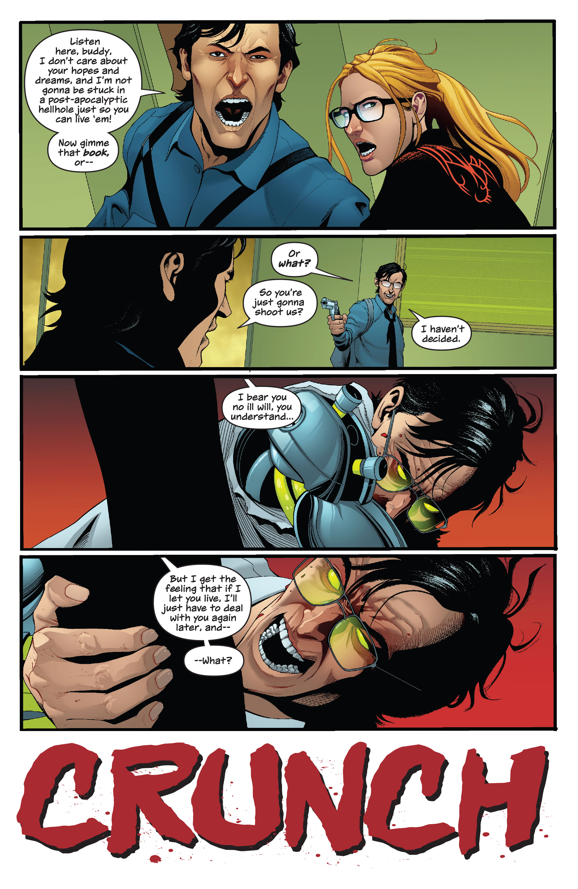 Read online Army of Darkness Vs. Reanimator: Necronomicon Rising comic -  Issue #5 - 8