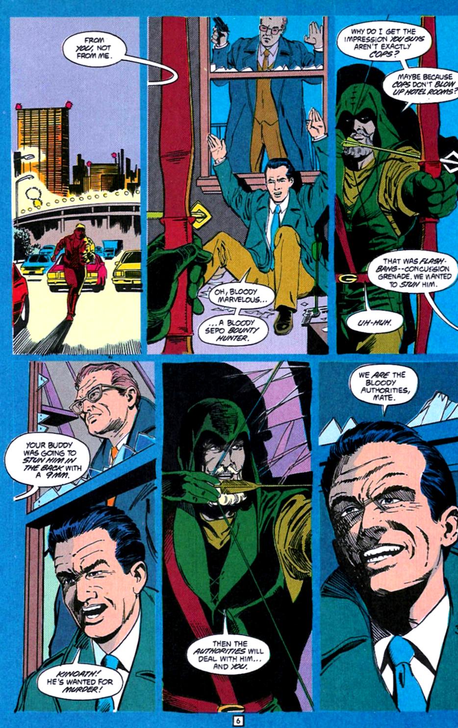 Green Arrow (1988) issue 16 - Page 6