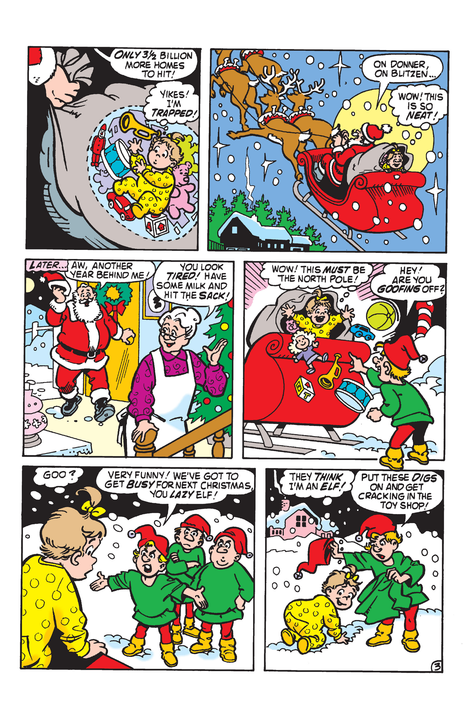Read online Archie Meets Santa comic -  Issue # TPB - 55