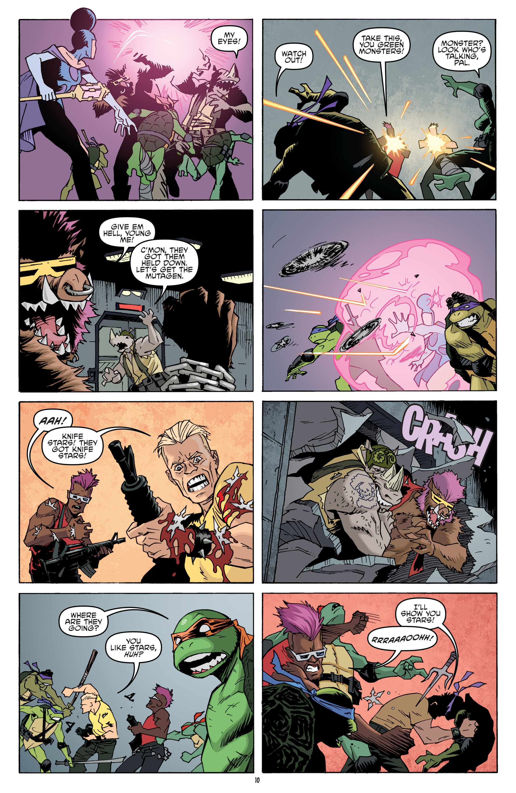 Read online Teenage Mutant Ninja Turtles Bebop & Rocksteady Destroy Everything comic -  Issue #3 - 12