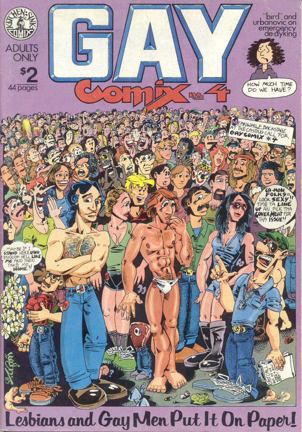 Read online Gay Comix (Gay Comics) comic -  Issue #4 - 1