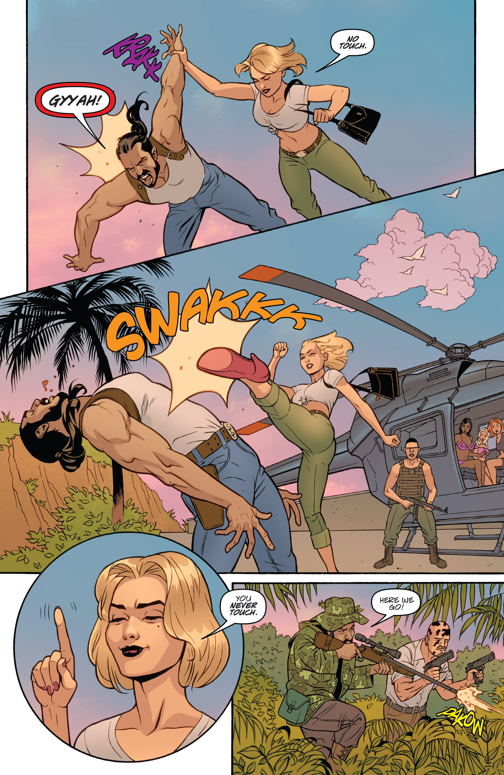 Read online Danger Girl: Renegade comic -  Issue #2 - 13